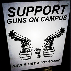 Blog post - Pros and Cons of Guns on Campus